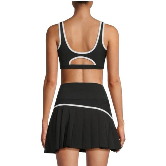 Beach Riot Tennis Skirt Set Womens XS/ Olympia Love Small Black White Mini - Picture 8 of 8